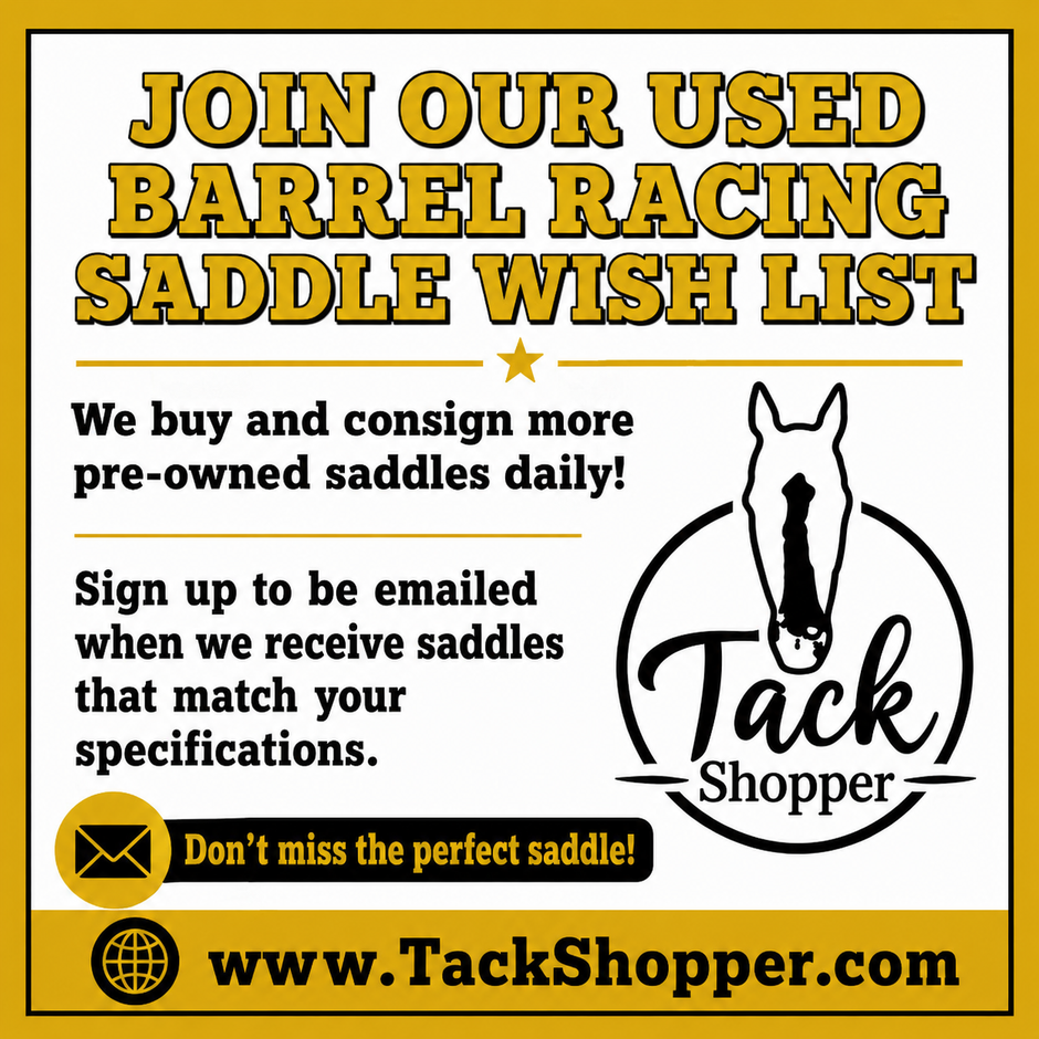 Pre-Owned Barrel Saddles – Tack Shopper