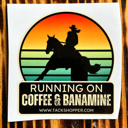 Small Coffee & Banamine Sticker