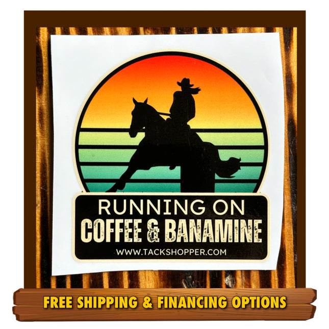 Small Coffee & Banamine Sticker